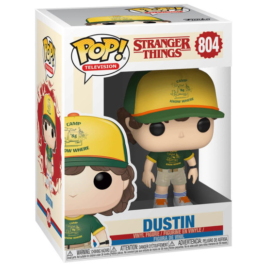 Funko Pop! Vinyl Dustin (At Camp) (Stranger Things) Funko Pop! Vinyl Dustin (At Camp) (Stranger Things)